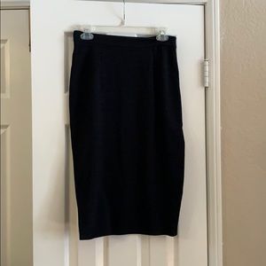 Halogen Black Pencil skirt